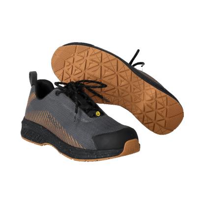 MASCOT FOOTWEAR CUSTOMIZED sikkerhedssko, stengrå/nøddebrun