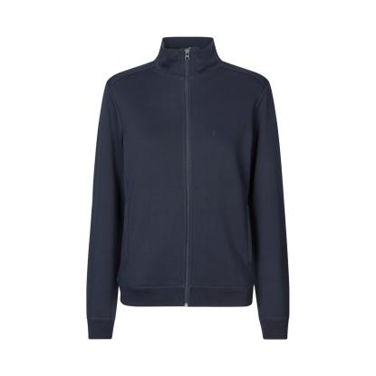 ID PRO Wear CARE 0383 cardigan, ubørstet, dame, navy