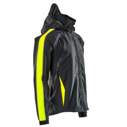 MASCOT HARDWEAR Gandia skaljakke, sort/hi-vis gul