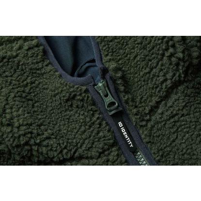 ID 0829 Pile fleecejakke, dame, oliven