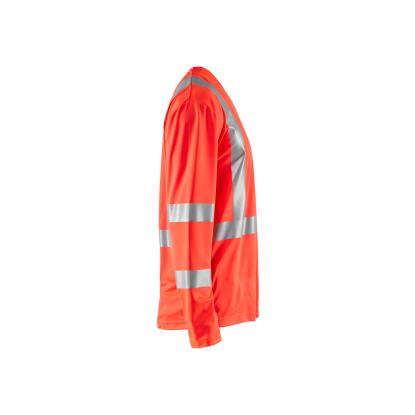 Blåkläder 3383 high vis UV t-shirt lang ærme, hi-vis rød