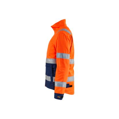 Blåkläder 4903 dame high vis jakke, hi-vis orange/marineblå