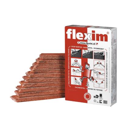 Tacodan Flexim rygningskit, teglrød - 20 liter