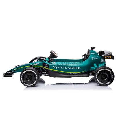 Aston Martin F1 elbil til børn, 4 x 24V, grøn