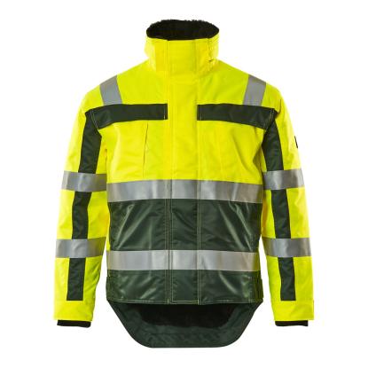 MASCOT SAFE COMPETE Teresina vinterjakke, hi-vis gul/grøn