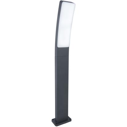 LUTEC KIRA udendørs LED bedlampe, 1 lyskilde, H74 cm, IP54, mørk grå
