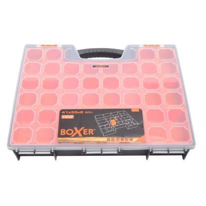 Boxer sortimentsboks med 22 flytbare kasser, 41 x 33 x 6 cm