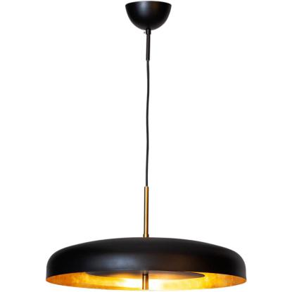 By Rydéns Shelby pendel, Ø50 cm, sort/guld