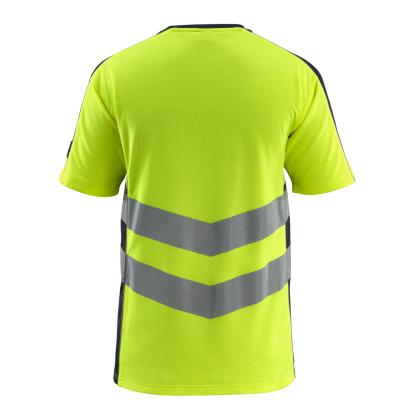 MASCOT SAFE SUPREME Sandwell T-shirt, hi-vis gul/mørk marine