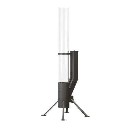 Gardenflare XXL ildrør, sort, H215 cm