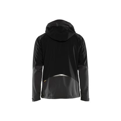 Blåkläder 4749 softshell jakke, sort/hi-vis gul