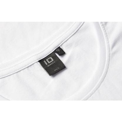 ID 0595 Stretch T-shirt, komfort, dame, hvid