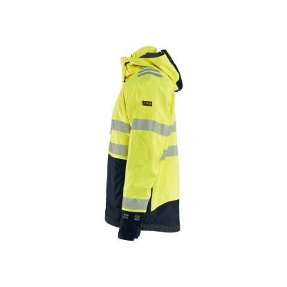 Blåkläder 4088 multinorm skaljakke inherent, hi-vis gul/marineblå