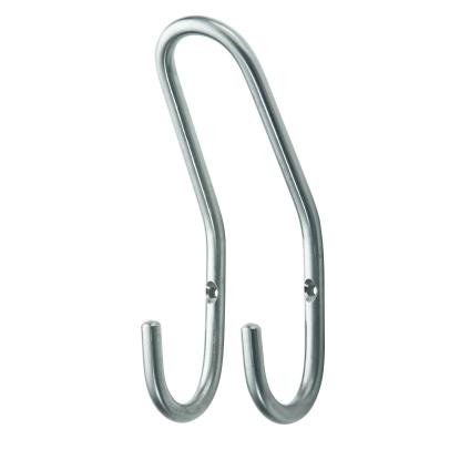 Millex Elegant knage, 2 kroge, stor, rustfrit stål
