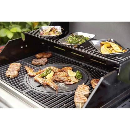 Landmann Triton 4.1 maxX gasgrill, rustfrit stål