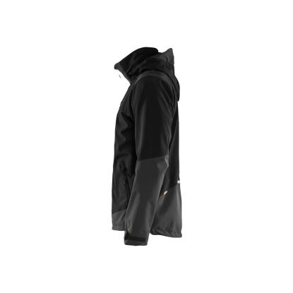 Blåkläder 4749 softshell jakke, sort/hi-vis gul