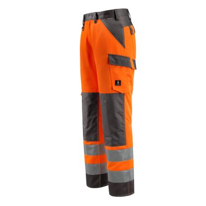 MASCOT SAFE LIGHT Maitland arbejdsbukser med knælommer, hi-vis orange/mørk antracit