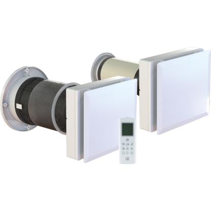 Thermex HRW Multicom ventilation med varmegenvinding og fjernbetjening, Ø100 mm