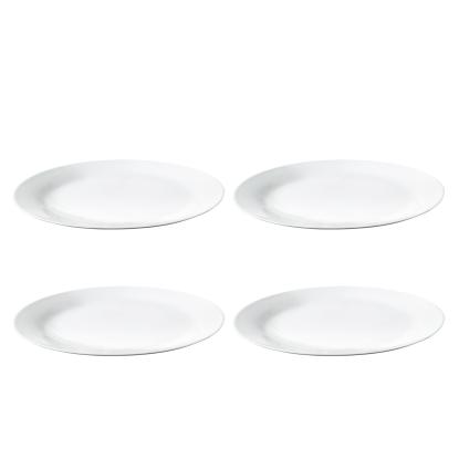 aida Café middagstallerken, Ø24 cm, porcelæn, hvid - 4 stk.