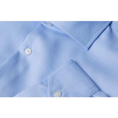 Seven Seas SS310 Royal Oxford skjorte, modern, lys blå