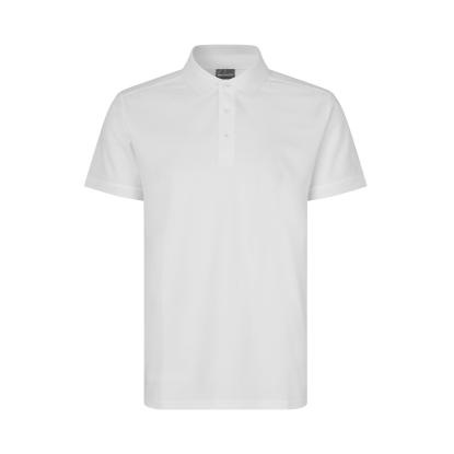 GEYSER G21006 poloshirt, funktionel, hvid
