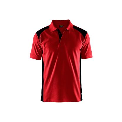 Blåkläder 3324 poloshirt, rød/sort