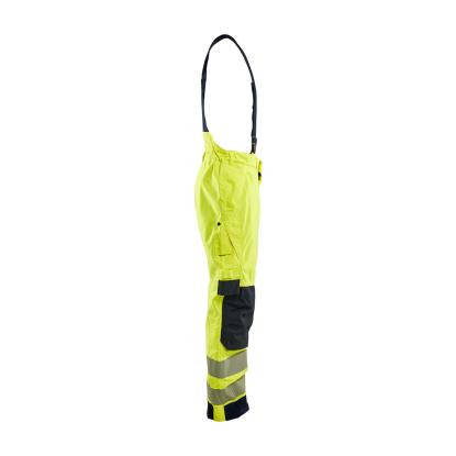 Blåkläder 1881 multinorm skalbuks inherent, hi-vis gul/marineblå