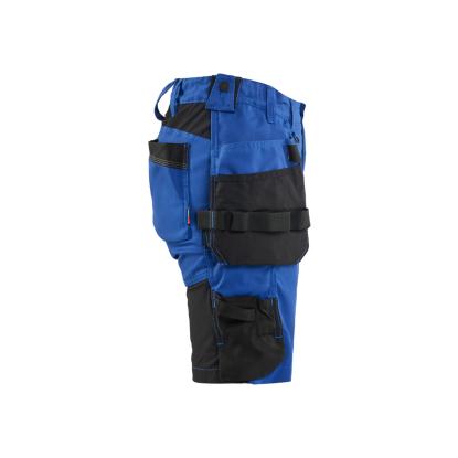 Blåkläder 7133 dame håndværker shorts med stretch, koboltblå/sort