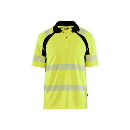 Blåkläder 3595 high vis poloshirt, hi-vis gul/sort