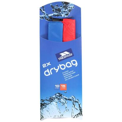 Trespass EUPHORIA dry bag, sæt med 2 stk. - 10/15 liter 