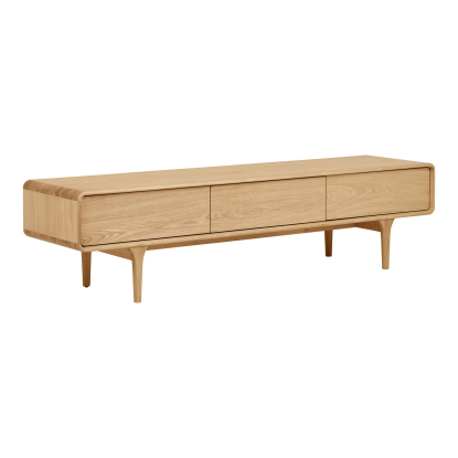 Darwin TV-bænk, eg/egefiner, 180 cm