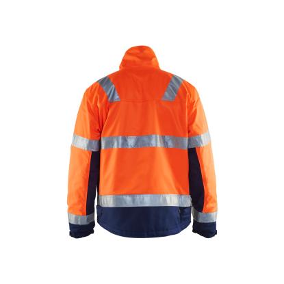 Blåkläder 4862 high vis vinterjakke, hi-vis orange/marineblå