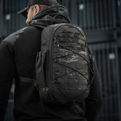 M-TAC Sturm Elite rygsæk med ergonomiske stropper, multicam/sort - 15 liter