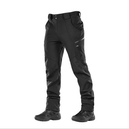 M-TAC Winter softshellbukser, sort