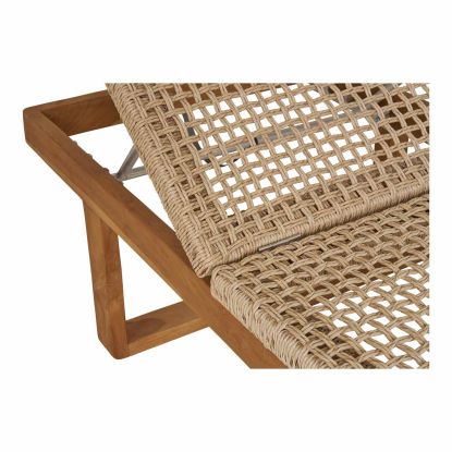 Derby solseng, teak/polyrattan