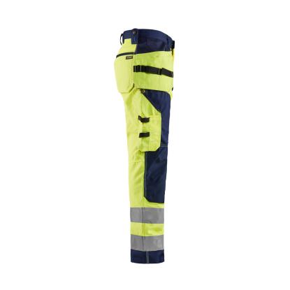 Blåkläder 1568 high vis buks, hi-vis gul/marineblå