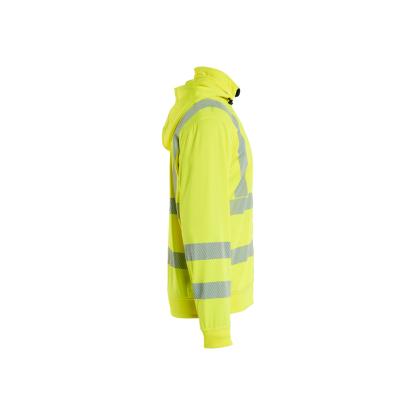 Blåkläder 3573 high vis sweatshirt med aftagelig hætte, hi-vis gul