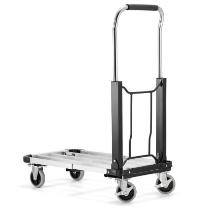 HIGHER transportvogn, foldbar, aluminium, 71 x 41 cm, maks. 150 kg