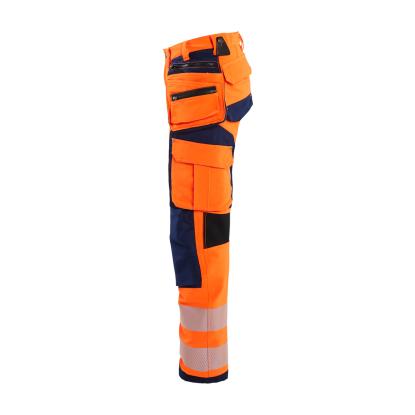 Blåkläder 7197 dame high vis buks 4-vejs stretch, hi-vis orange/marineblå
