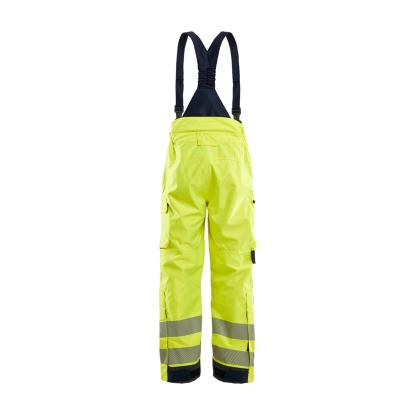Blåkläder 1881 multinorm skalbuks inherent, hi-vis gul/marineblå