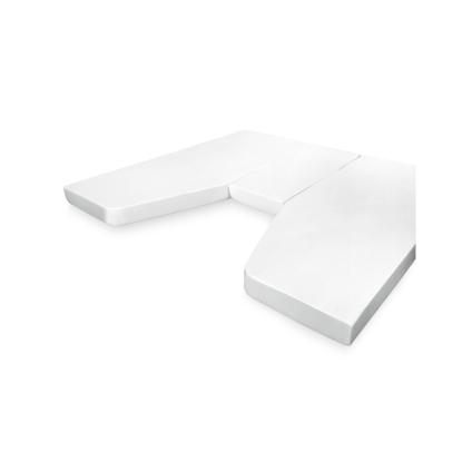 Walra Travel jersey stræklagen, 170-230 x 180-210 cm, hvid - 3 dele