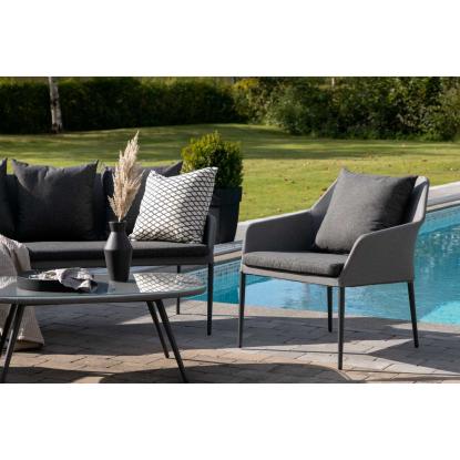 Venture Design Spoga sofasæt, sort/grå