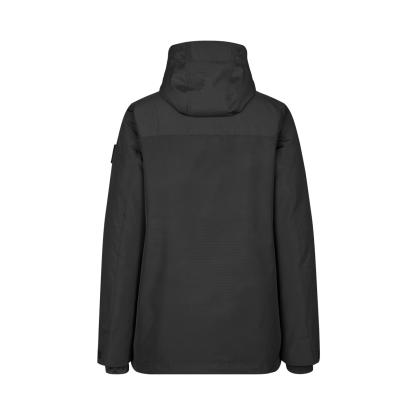 ID 0843 Hooded vinterjakke, dame, sort