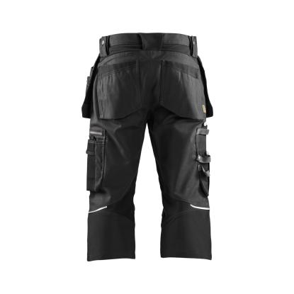Blåkläder 1597 håndværker knickers med stretch, sort