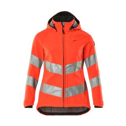 MASCOT SAFE SUPREME softshell jakke, hi-vis rød