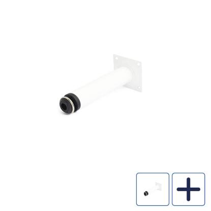 Habo 511 bordben, hvid, Ø30 mm