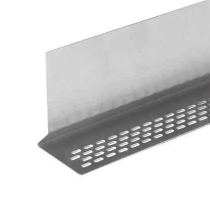 Facadeprofil, start og ventilationsprofil, type z, aluminium - 3 meter