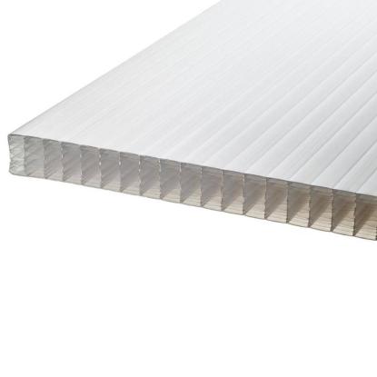 RIAS RIATHERM HX-struktur Heatstop termoplade, opal - 32 x 1230 mm