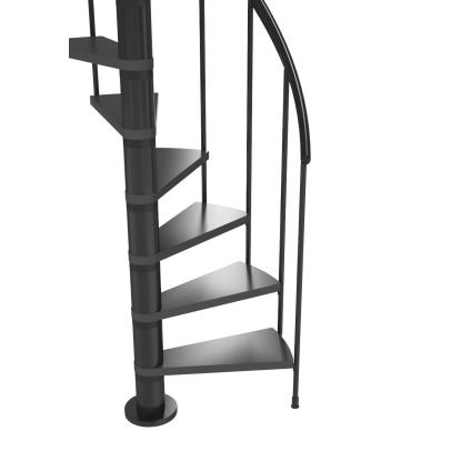 DOLLE Calgary spindeltrappe, Ø120 cm, antracit