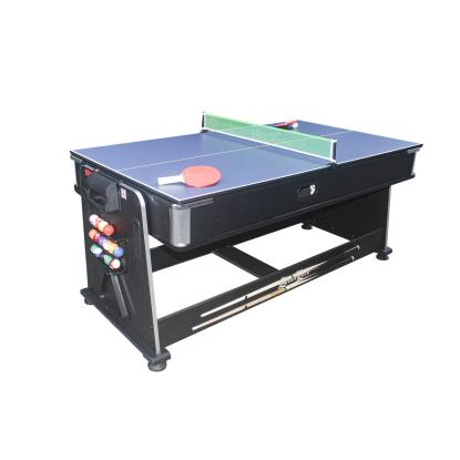 Stanlord Lucca spillebord med airhockey, pool og bordtennis, komplet sæt